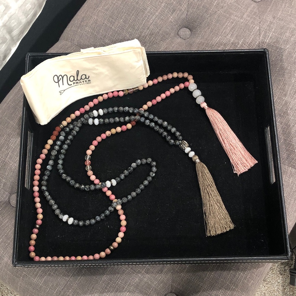 Mala Prayer Beads Necklace Set